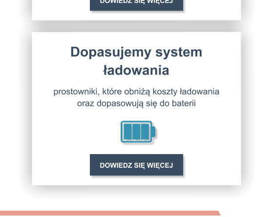 Dopasujemy system ładowania DOWIEDZ SIĘ WIĘCEJ prostowniki, które obniżą koszty ładowania oraz dopasowują się do baterii