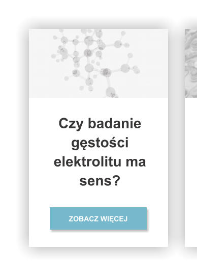 ZOBACZ WIĘCEJ Czy badanie gęstości elektrolitu ma sens?